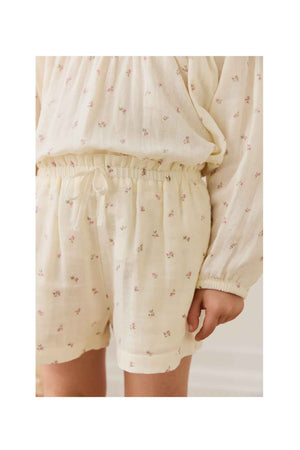 Jamie Kay Organic Cotton Muslin Selah Short - Willow Rose