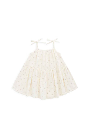 Jamie Kay Organic Cotton Muslin Winnie Dress - Willow Rose