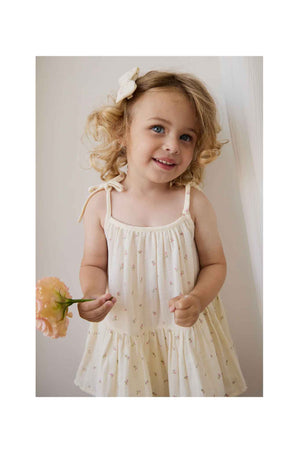 Jamie Kay Organic Cotton Muslin Winnie Dress - Willow Rose