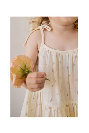 Jamie Kay Organic Cotton Muslin Winnie Dress - Willow Rose