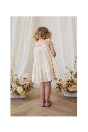 Jamie Kay Organic Cotton Muslin Winnie Dress - Willow Rose