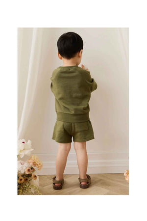 Jamie Kay Organic Cotton Nash Short - Sicilian Olive