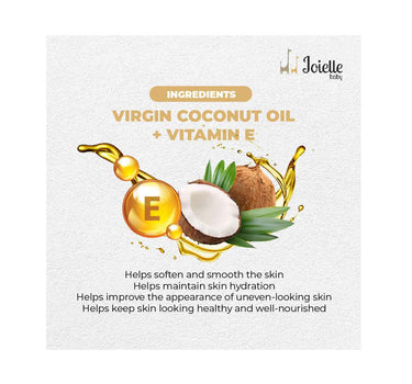 Joielle Baby Cream With Extra Virgin Coconut Oil Special Edition