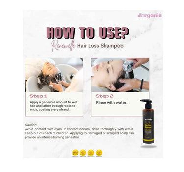 Jorganic Renewelle Hair Loss Shampoo 300ml