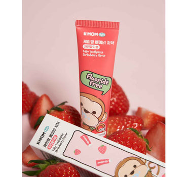 K-Mom Baby Toothpaste 6M+ Strawberry 30g