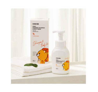 K-Mom First Foaming Shampoo & Body Wash 290ml