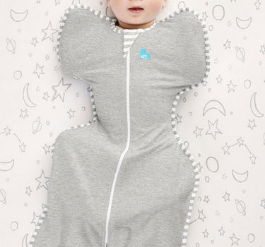 Love To Dream Swaddle Up Stage 1 1.0 Tog Stretch Cotton Grey