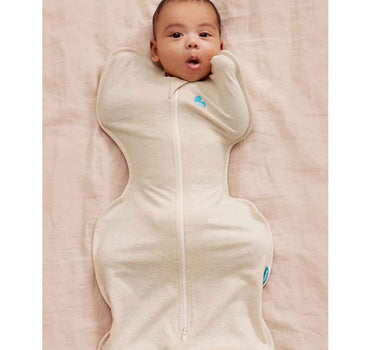 Love To Dream Swaddle Up Stage 1 1.0 Tog Original Cotton Oatmeal
