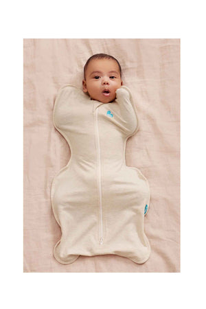 Love To Dream Swaddle Up Stage 1 1.0 Tog Original Cotton Oatmeal