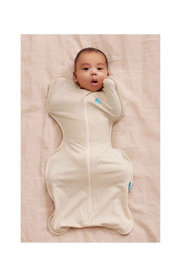 Love To Dream Swaddle Up Stage 1 1.0 Tog Original Cotton Oatmeal