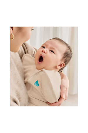 Love To Dream Swaddle Up Stage 1 1.0 Tog Original Cotton Oatmeal