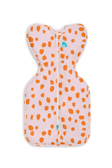 Love To Dream Swaddle Up Stage 1 1.0 Tog Stretch Cotton Jumbo Animal Light Pink