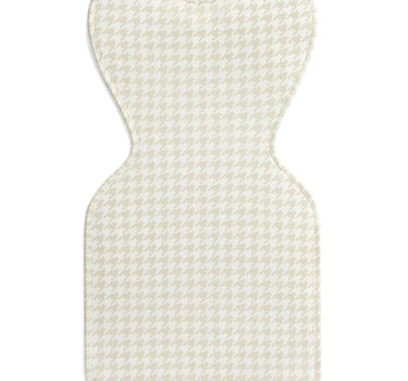 Love To Dream Swaddle Up Stage 1 1.0 Tog Original Cotton Houndstooth Tan