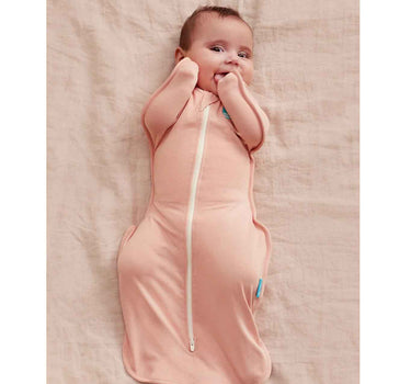 Love To Dream Swaddle Up Stage 1 0.2 Tog Stretch Cotton Blush
