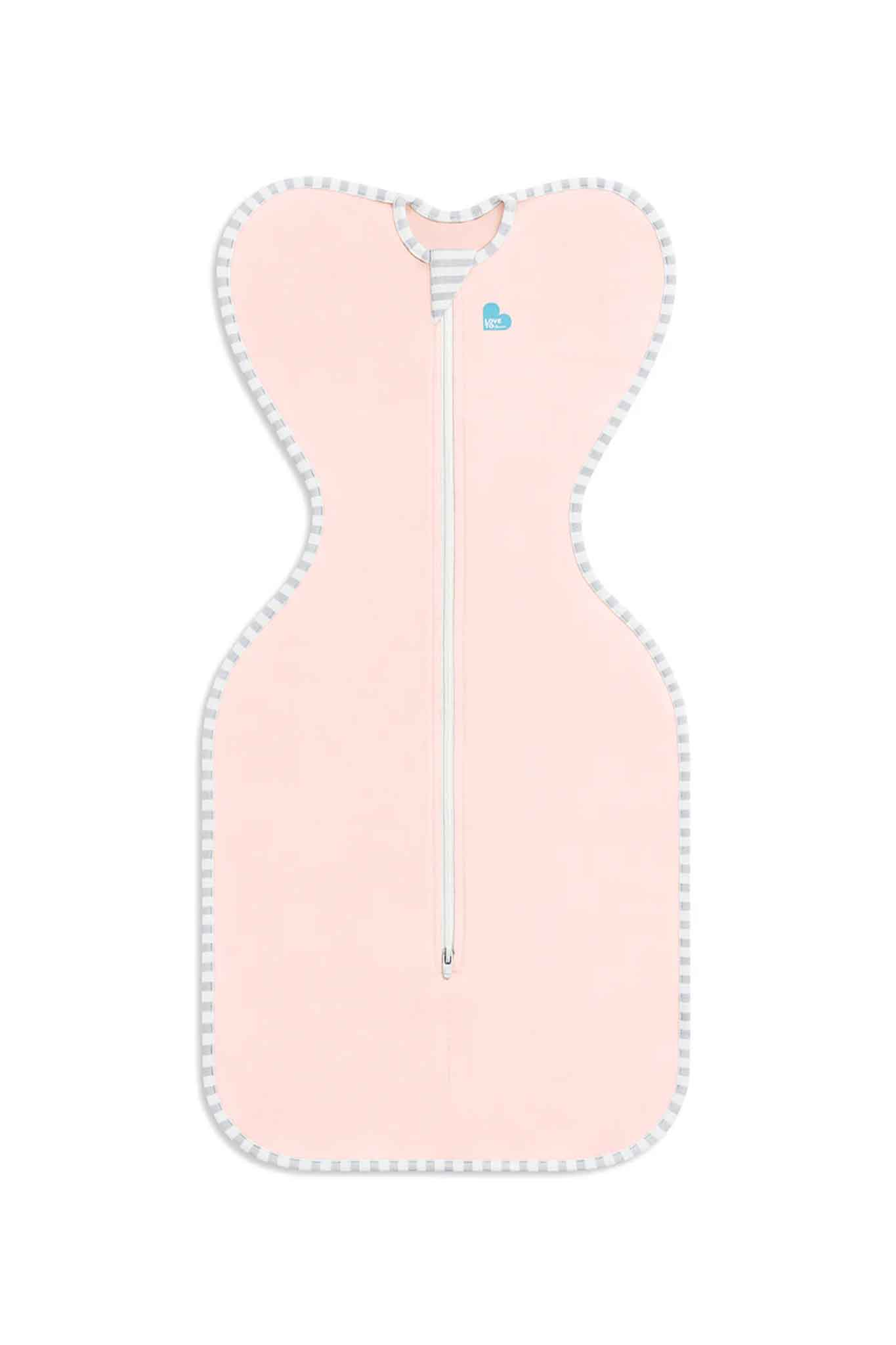 Love To Dream Swaddle Up Stage 1 0.2 Tog Stretch Cotton Rose