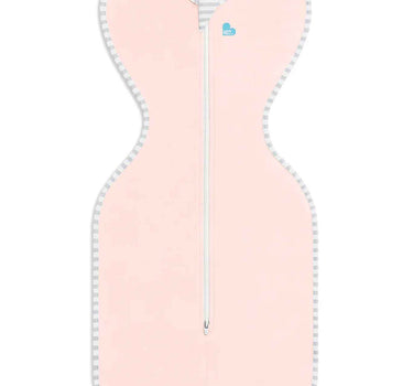 Love To Dream Swaddle Up Stage 1 0.2 Tog Stretch Cotton Rose