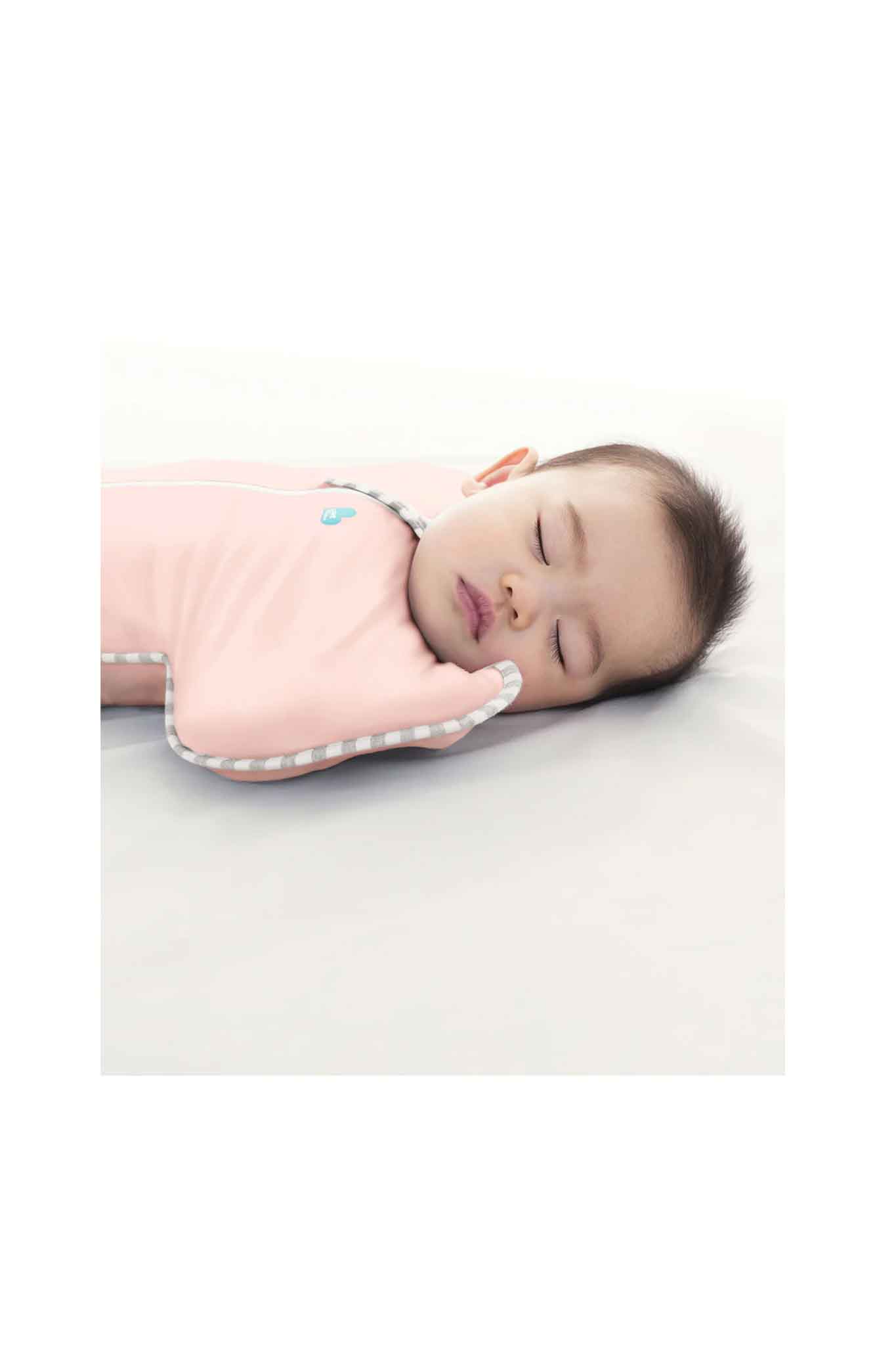 Love To Dream Swaddle Up Stage 1 0.2 Tog Stretch Cotton Rose