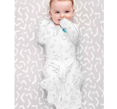 Love To Dream Swaddle Up Stage 1 1.0 Tog Viscose From Bamboo Stars & Moon Cream