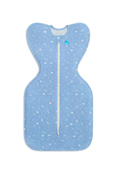 Love To Dream Swaddle Up Stage 1 1.0 Tog Viscose From Bamboo Time And Space Marle Blue