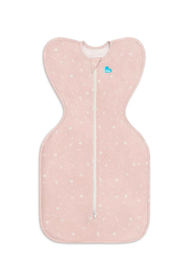 Love To Dream Swaddle Up Stage 1 1.0 Tog Viscose From Bamboo Time And Space Marle Pink