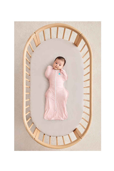 Love To Dream Swaddle Up Stage 1 1.0 Tog Viscose From Bamboo Time And Space Marle Pink