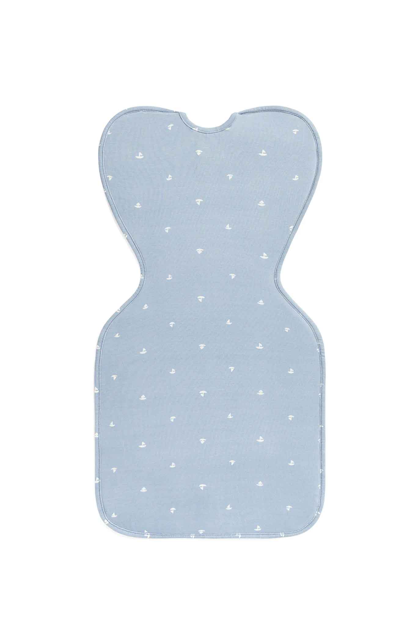 Love To Dream Swaddle Up Stage 1 1.0 Tog Viscose From Bamboo Boats Mist Blue