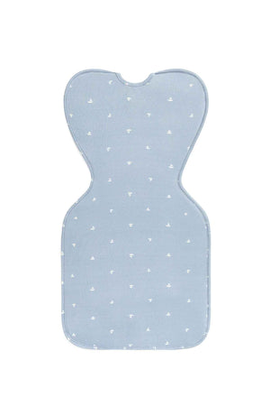 Love To Dream Swaddle Up Stage 1 1.0 Tog Viscose From Bamboo Boats Mist Blue
