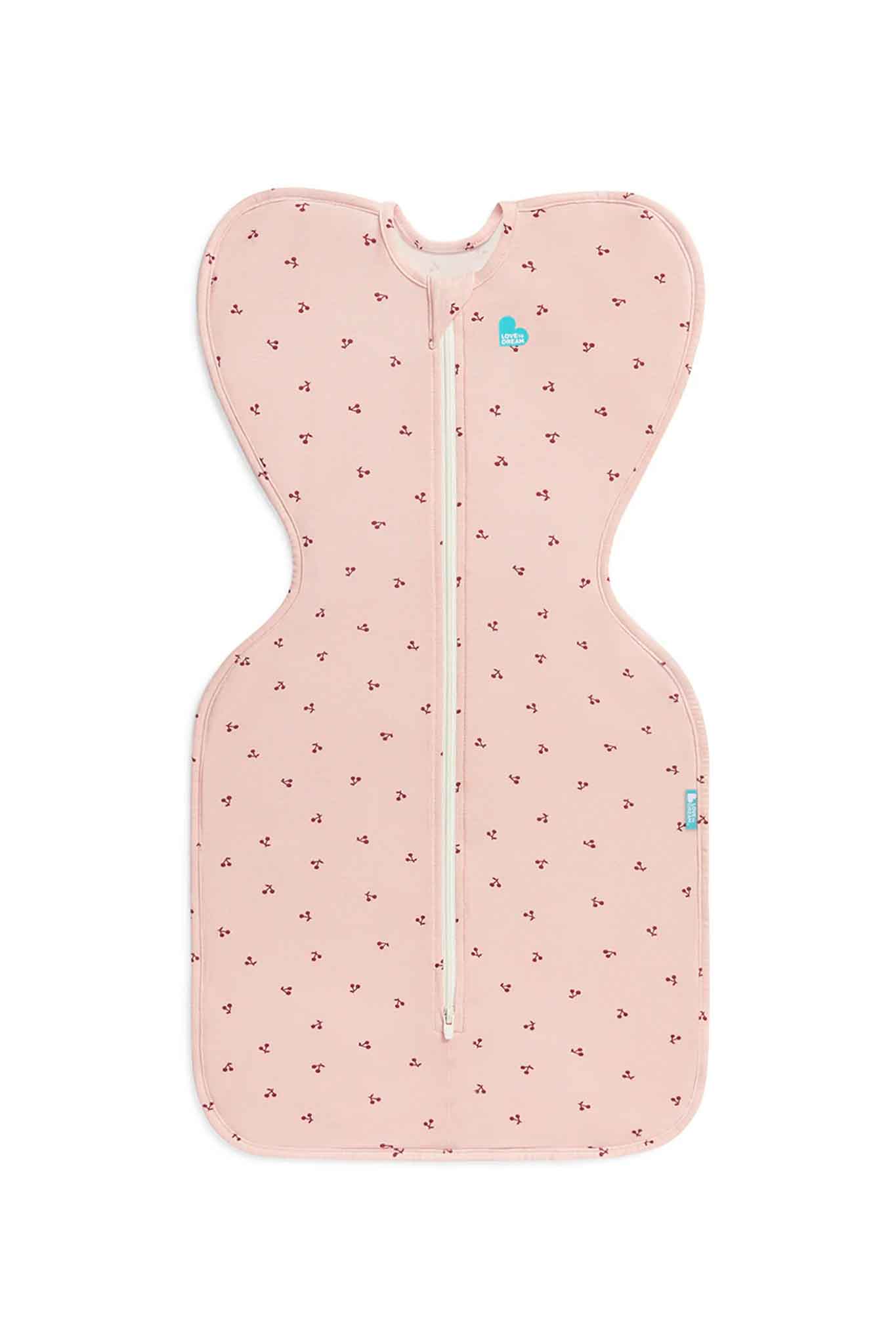 Love To Dream Swaddle Up Stage 1 1.0 Tog Viscose From Bamboo Cherries Blush