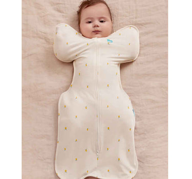Love To Dream Swaddle Up Stage 1 1.0 Tog Viscose From Bamboo Lemons Cream