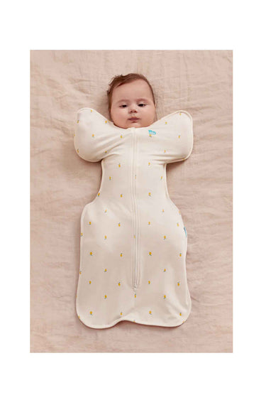 Love To Dream Swaddle Up Stage 1 1.0 Tog Viscose From Bamboo Lemons Cream