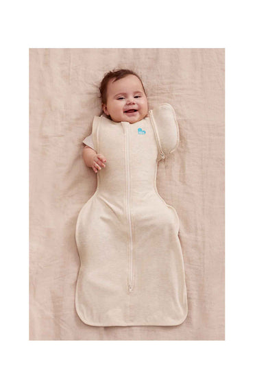 Love To Dream Swaddle Up Transition Bag Stage 2 1.0 Tog Original Cotton Oatmeal