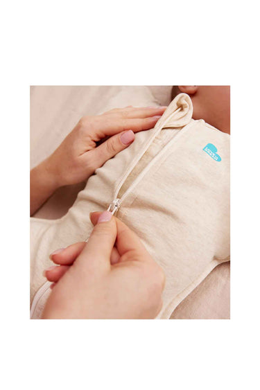 Love To Dream Swaddle Up Transition Bag Stage 2 1.0 Tog Original Cotton Oatmeal
