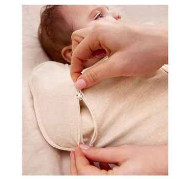 Love To Dream Swaddle Up Transition Bag Stage 2 1.0 Tog Original Cotton Oatmeal