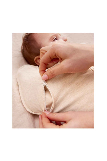 Love To Dream Swaddle Up Transition Bag Stage 2 1.0 Tog Original Cotton Oatmeal