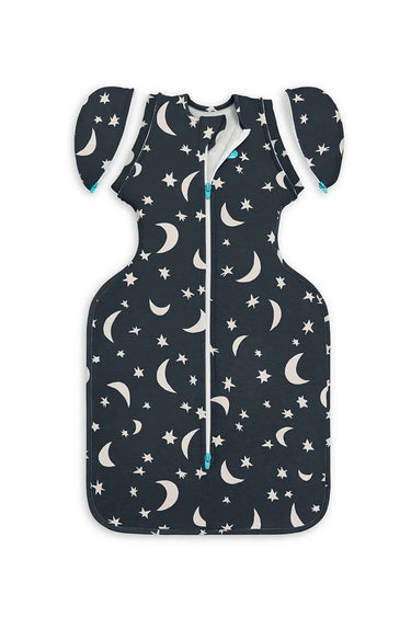 Love To Dream Swaddle Up Transition Bag Stage 2 1.0 Tog Stretch Cotton Big Sky Charcoal
