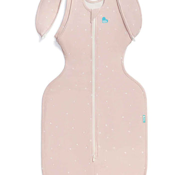 Love To Dream Swaddle Up Transition Bag Stage 2 1.0 Tog Stretch Cotton Twinkle Powder Pink