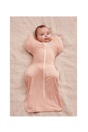 Love To Dream Swaddle Up Transition Bag Stage 2 0.2 Tog Stretch Cotton Pink Blush