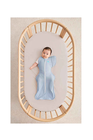 Love To Dream Swaddle Up Transition Bag Stage 2 0.2 Tog Stretch Cotton Soft Blue