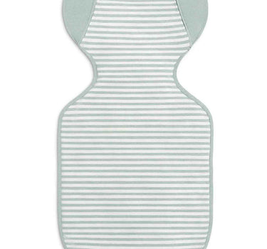 Love To Dream Swaddle Up Transition Bag Stage 2 0.2 Tog Stretch Cotton Stripe Olive