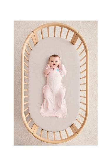 Love To Dream Swaddle Up Transition Bag Stage 2 0.2 Tog Viscose From Bamboo Little Dreamer Light Pink