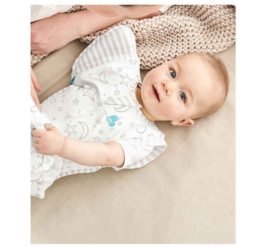 Love To Dream Swaddle Up Transition Bag Stage 2 1.0 Tog Viscose from Bamboo Stars & Moons Cream