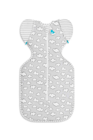 Love To Dream Swaddle Up Transition Bag Stage 2 1.0 Tog Viscose From Bamboo Daydream Grey