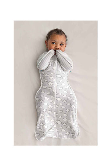 Love To Dream Swaddle Up Transition Bag Stage 2 1.0 Tog Viscose From Bamboo Daydream Grey