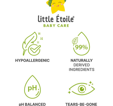 Little Etoile Head To Toe Wash For Delicate Skin 0M+ 250ml