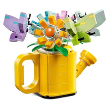 Load image into Gallery viewer, Lego Flowers In Watering Can
