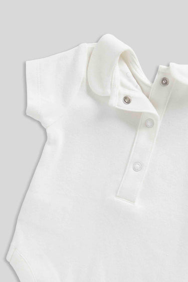 Mothercare My First Bibshorts and Bodysuit Set