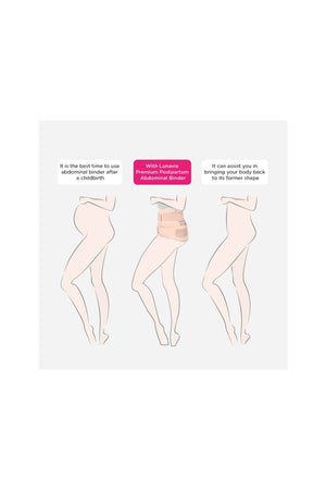 Lunavie Premium Postpartum Abdominal Binder