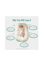 Load image into Gallery viewer, Finest Touch Duck Down Feather Infant Lounger Royal
