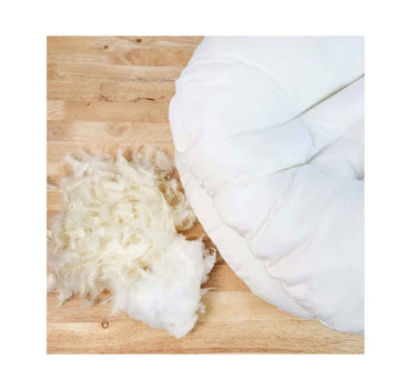 Finest Touch Duck Down Feather Infant Lounger Royal