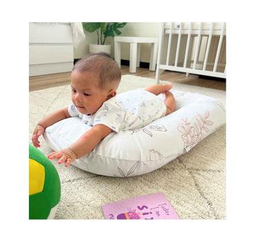 Finest Touch Duck Down Feather Infant Lounger Royal